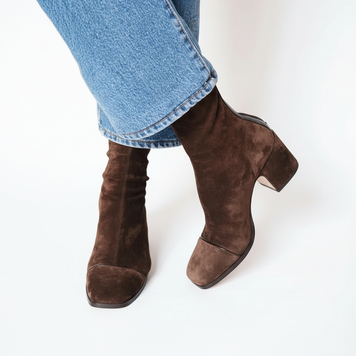 Elegant Suede Ankle Boots