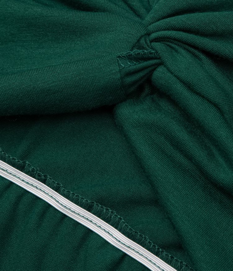 Round Neck Twisted Cut Out Ruched Drawstring Split Hem Bodycon Maxi Casual Dress