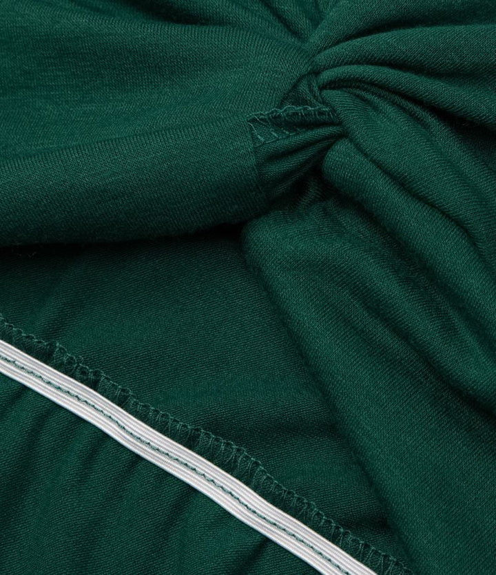 Round Neck Twisted Cut Out Ruched Drawstring Split Hem Bodycon Maxi Casual Dress