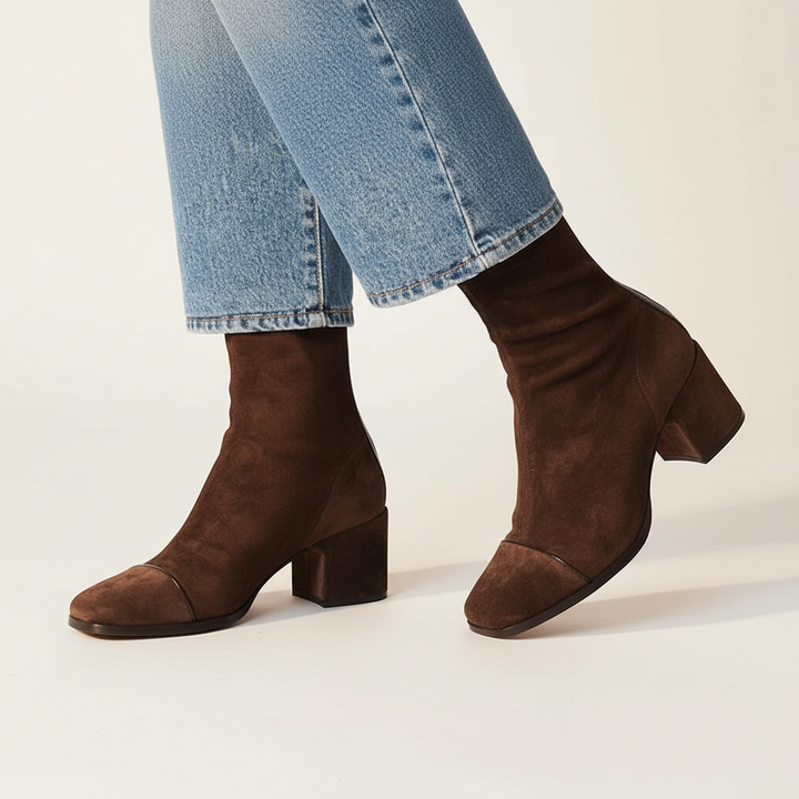 Elegant Suede Ankle Boots